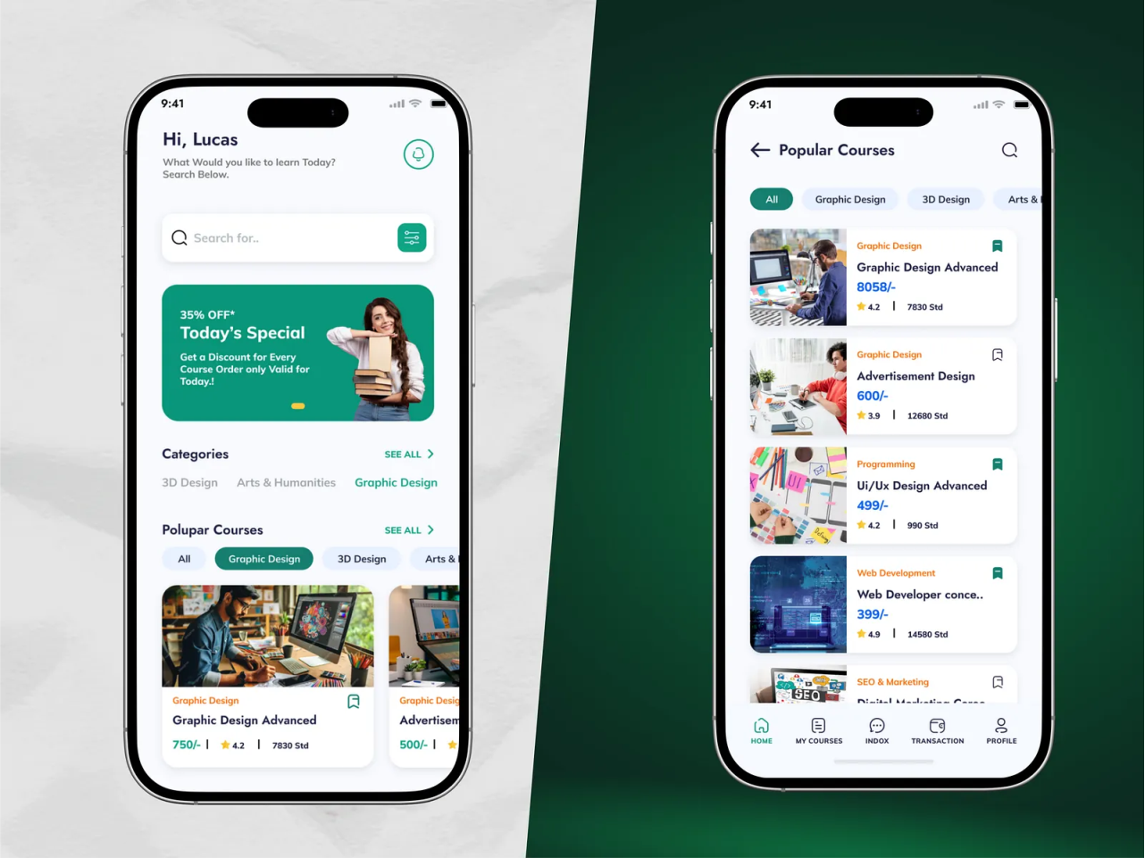 E-learning Mobile App Design1